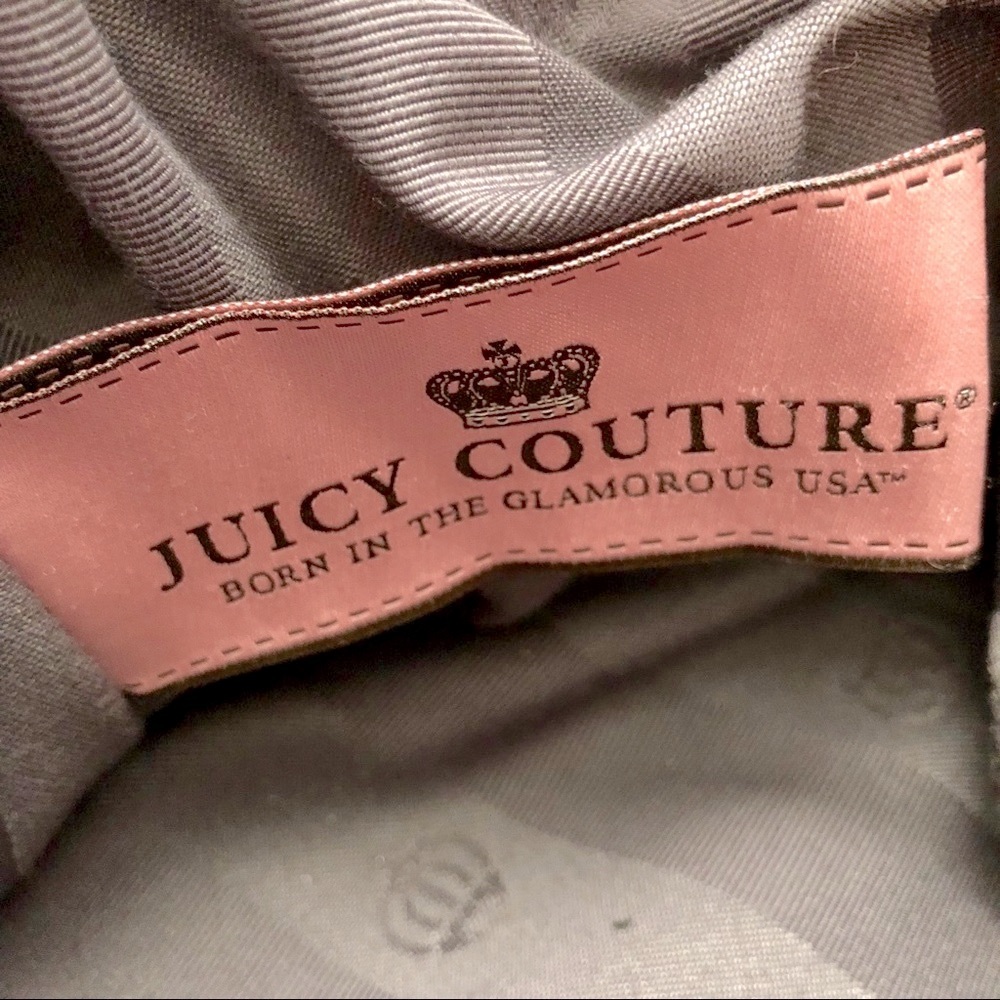 AUTHENTIC Large Juicy Couture Rare Red Leather Purse - Picture 9 of 10